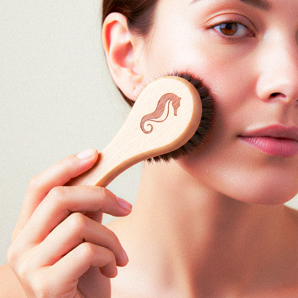 At Kılı Yüz Fırçası Siyah Kıl | Derin Temizleme & Canlandırıcı Eksfoliasyon