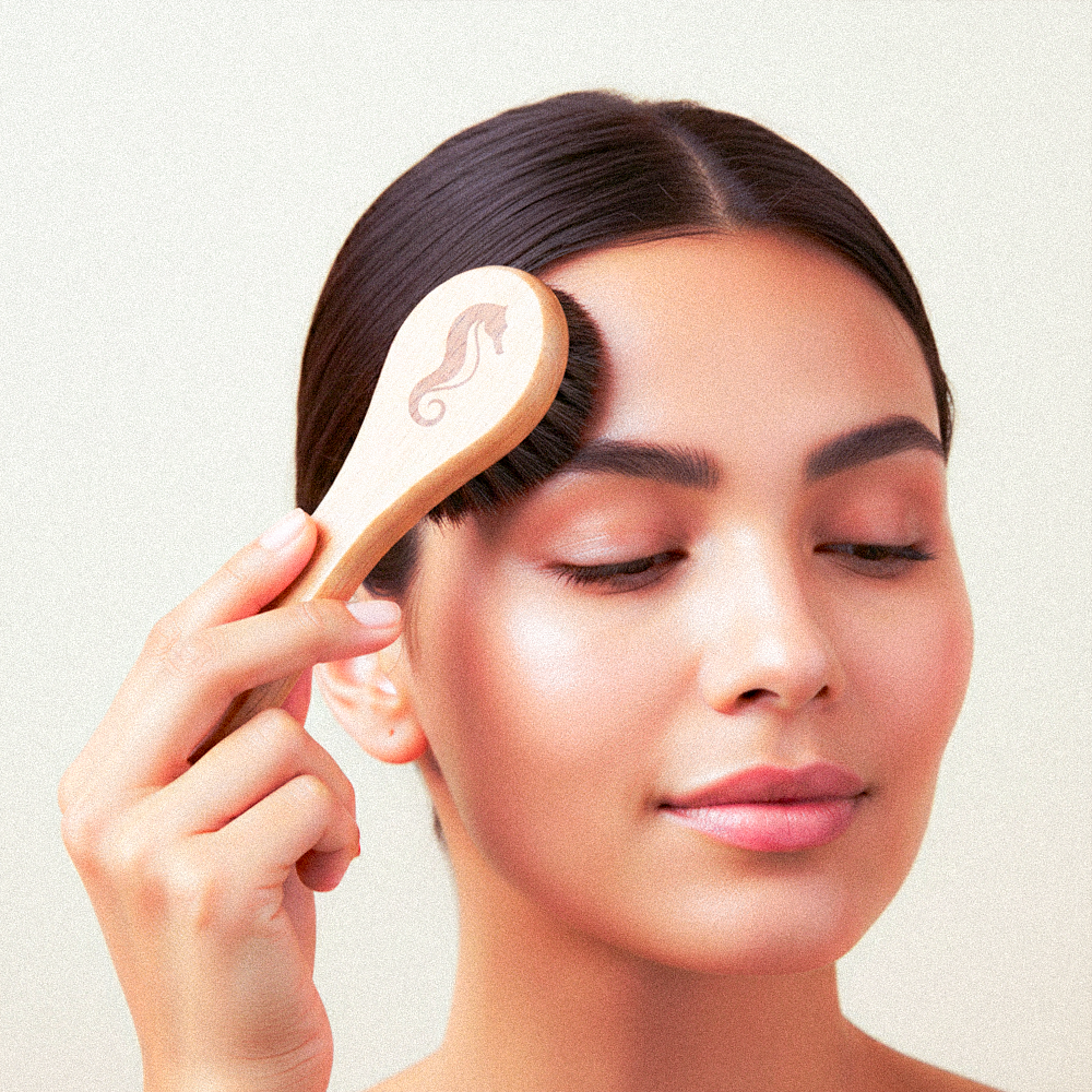 At Kılı Yüz Fırçası Siyah Kıl | Derin Temizleme & Canlandırıcı Eksfoliasyon