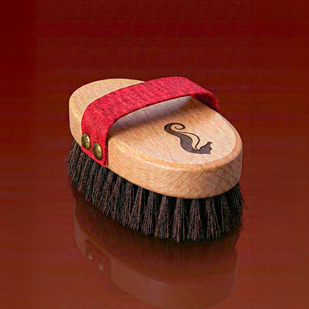 Selülit Fırçası Siyah Kıl | Kuru Fırçalama ile Lenf Drenajı